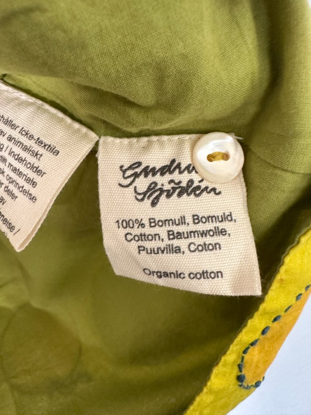 Gudrun Sjoden Calcutta Jacket Uniqum Cardigan Embroidered Bird Small NWT - Picture 4 of 6